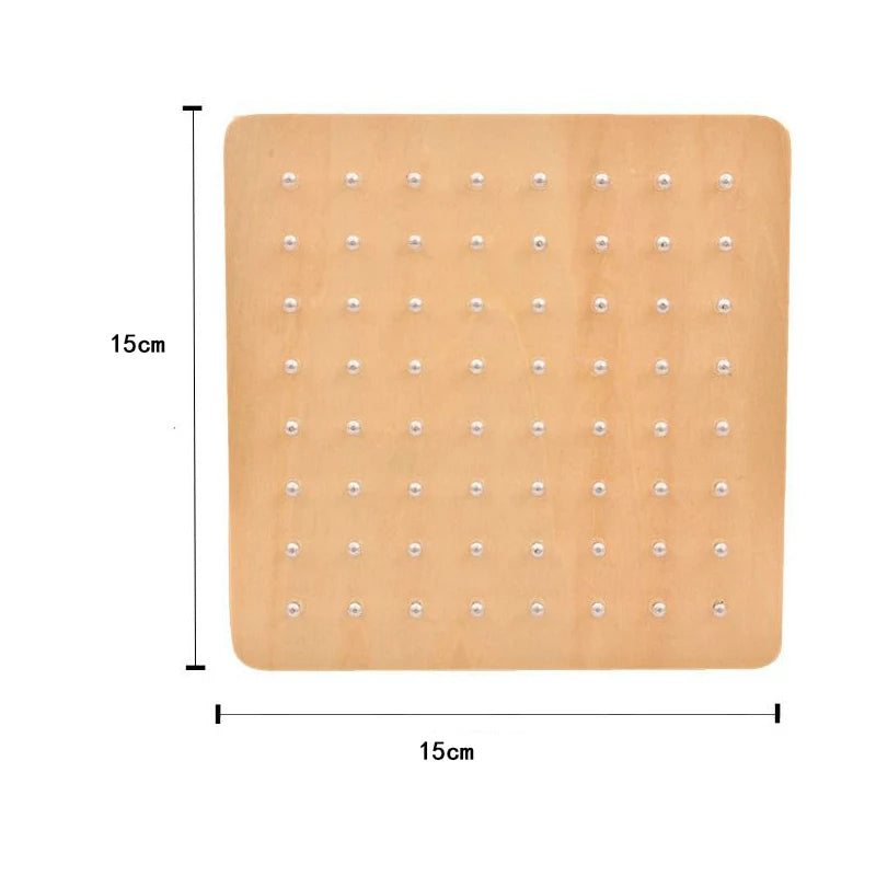 Graphics Rubber Tie Nail Boards with Cards
