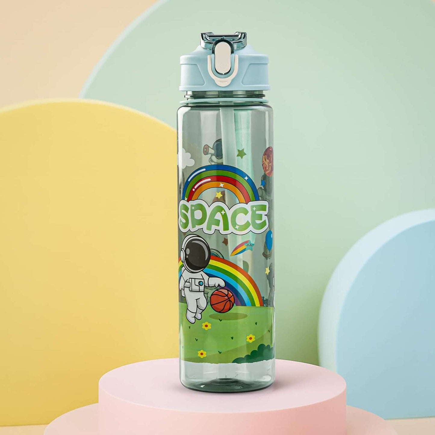 ππ Rainbow Space Water Bottle β 650ml π§β¨