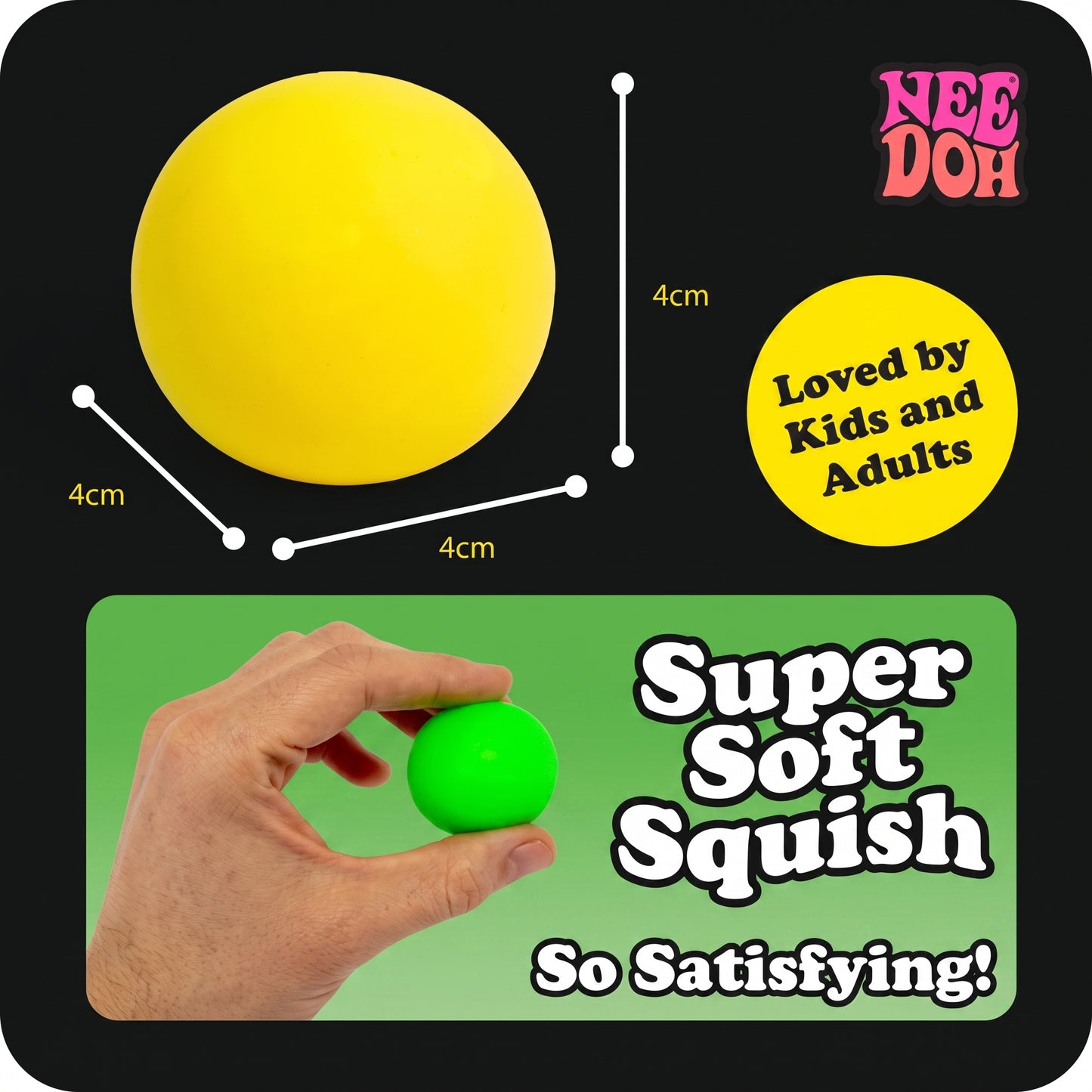 Rainbow Teenie Squishy Globs – Fun Sensory Fidget Toy