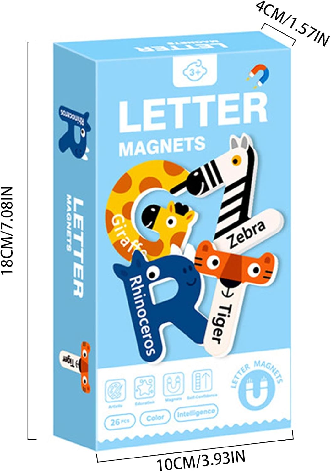 Magnetic Letters A to Z – 26 Pieces