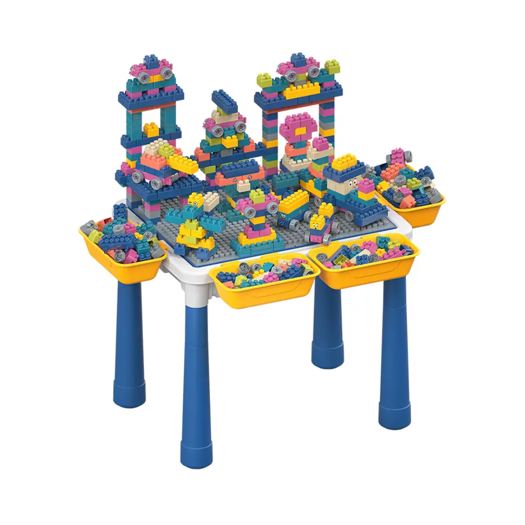 Multi-Functional Block Game Table