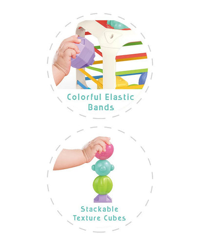 BABY RATTLE - IBI-IRN 2 In 1 Shape Sorting Box