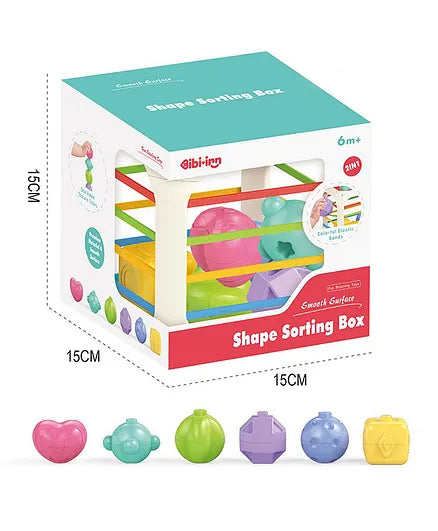 BABY RATTLE - IBI-IRN 2 In 1 Shape Sorting Box