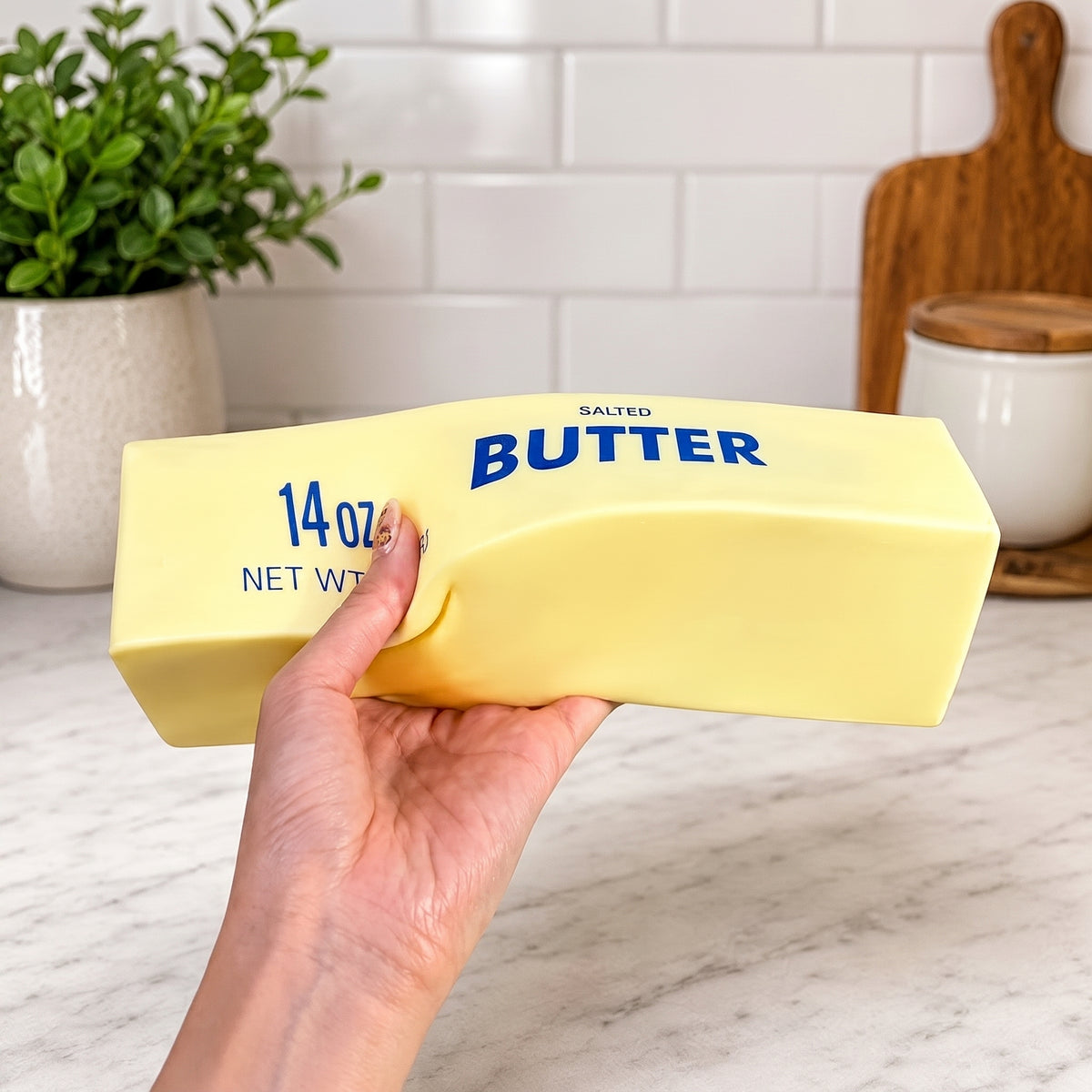 Jumbo Butter Bar Squishy – Fun Stress Relief Toy