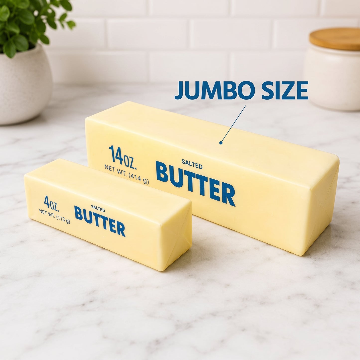 Jumbo Butter Bar Squishy – Fun Stress Relief Toy
