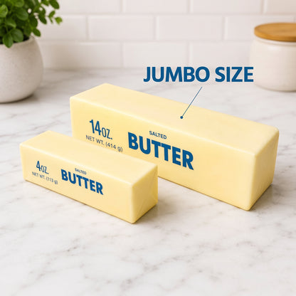 Jumbo Butter Bar Squishy – Fun Stress Relief Toy