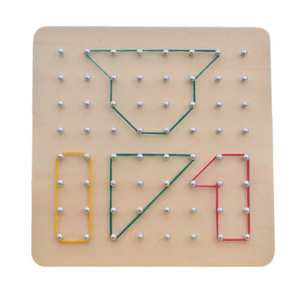Graphics Rubber Tie Nail Boards with Cards