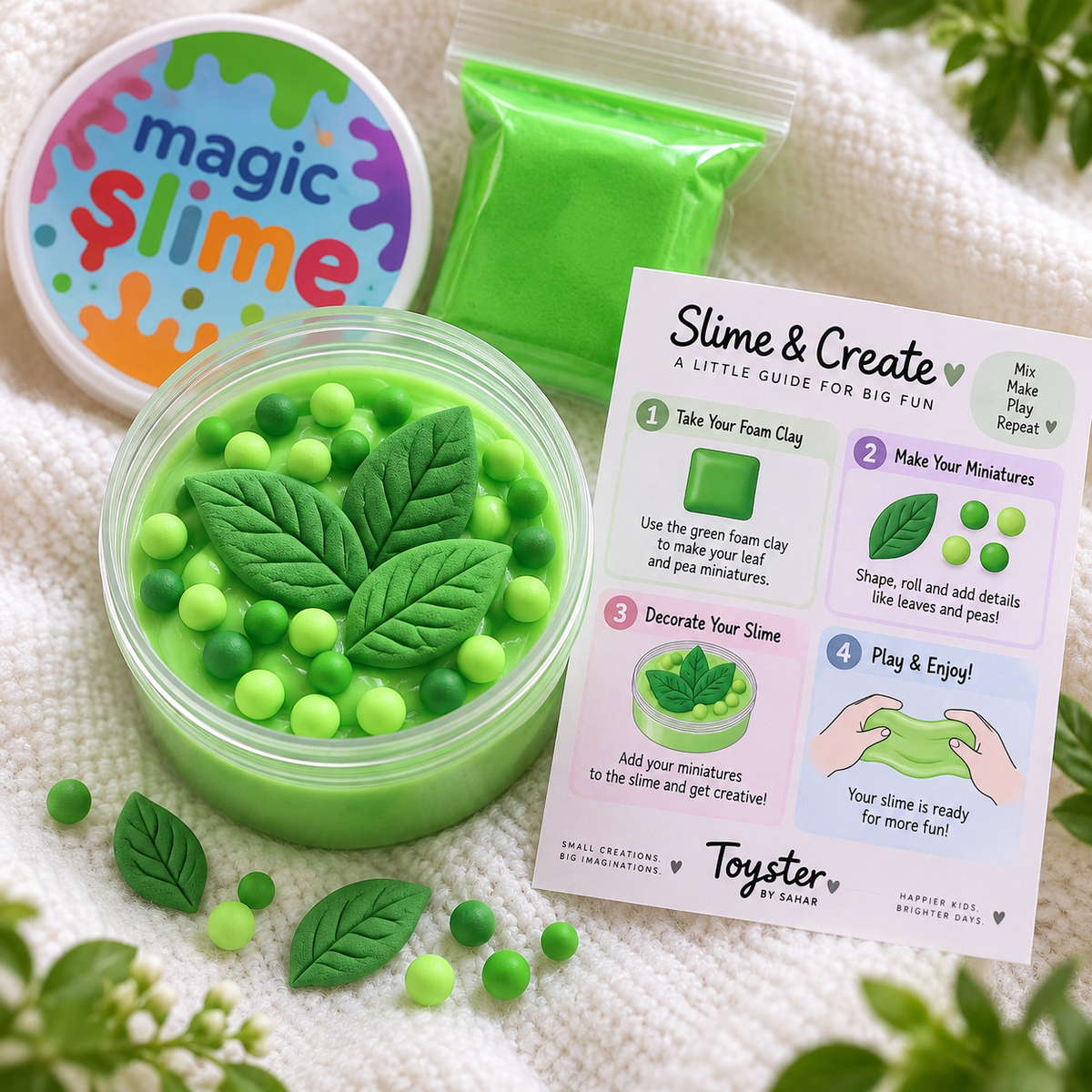 🌿 Minty Blast Cloud Slime 🌿