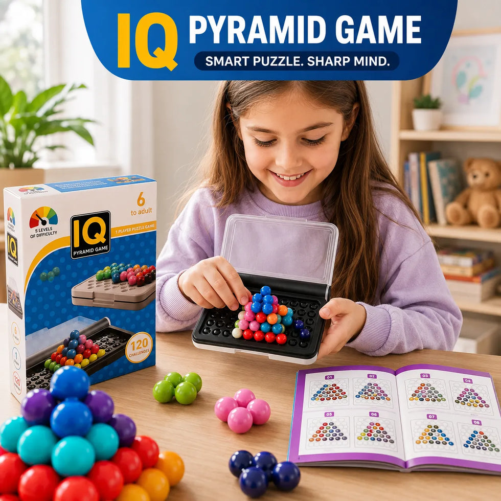 3D IQ Brain Puzzle Game for Kids 120 Challenges