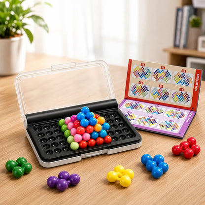 3D IQ Brain Puzzle Game for Kids 120 Challenges