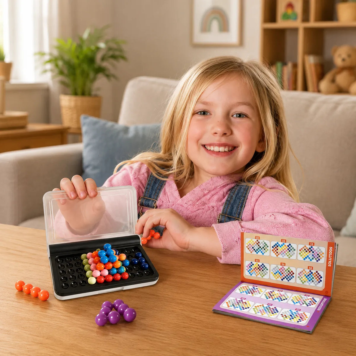 3D IQ Brain Puzzle Game for Kids 120 Challenges
