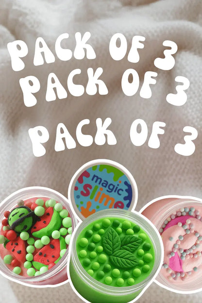 Pack of 3 🌈 Magic Slime Deal
