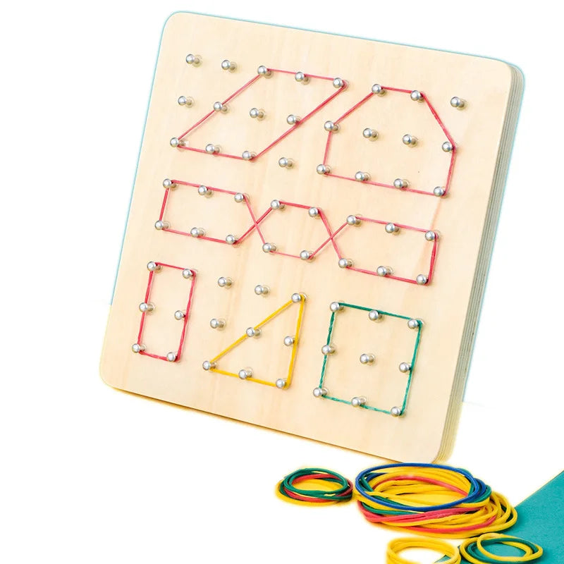 Graphics Rubber Tie Nail Boards with Cards