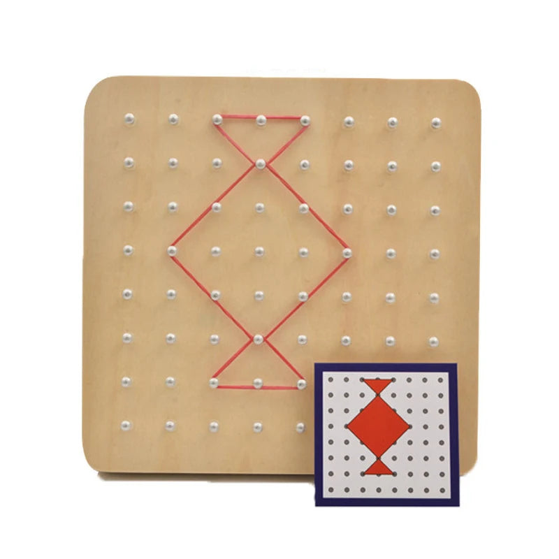 Graphics Rubber Tie Nail Boards with Cards
