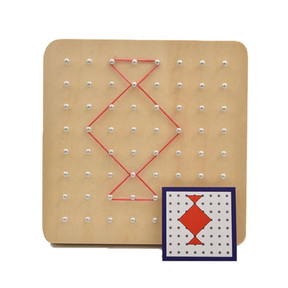 Graphics Rubber Tie Nail Boards with Cards