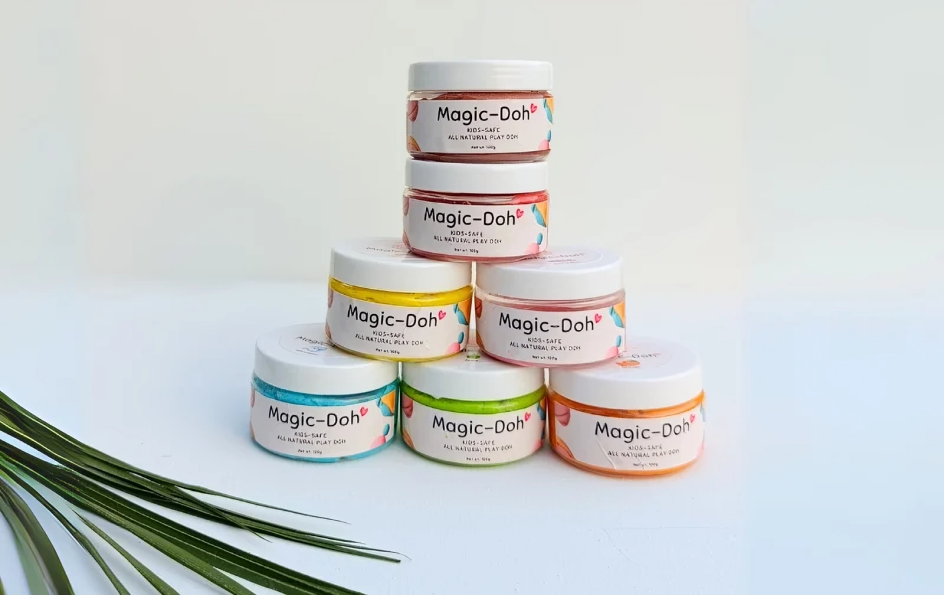 Magic Doh – 7 Scented Color Fun Pack +🎁 Surprise Toy Inside