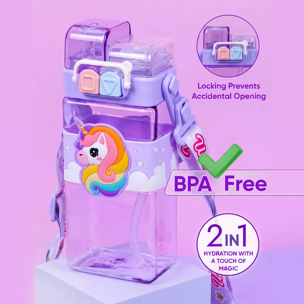 Happy Kids Dual Opening Bottles