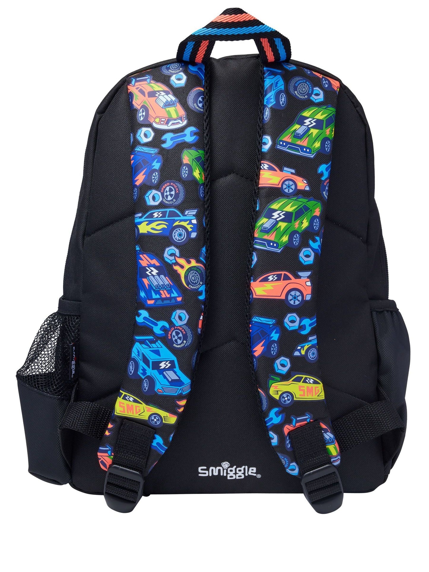Smiggle Black Playtime Character Backpack