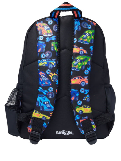 Smiggle Black Playtime Character Backpack