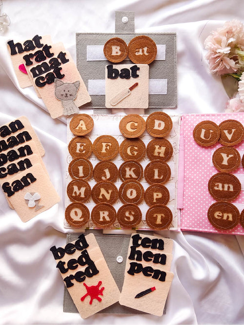 CVC words Booklet Toys