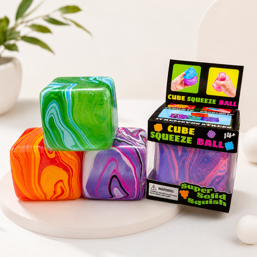 Unique Marble Effect Squishy Toy