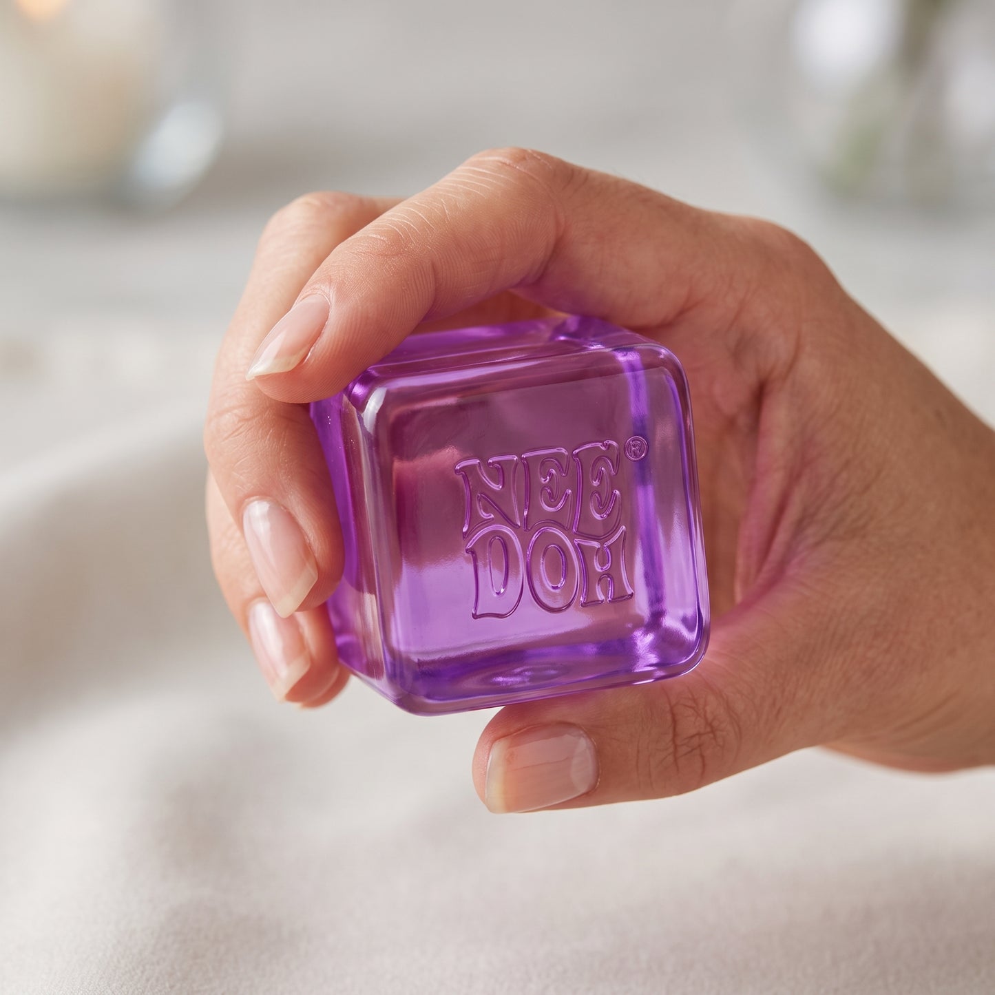 NeeDoh Nice Cube Squishy – Fun Sensory Fidget Toy