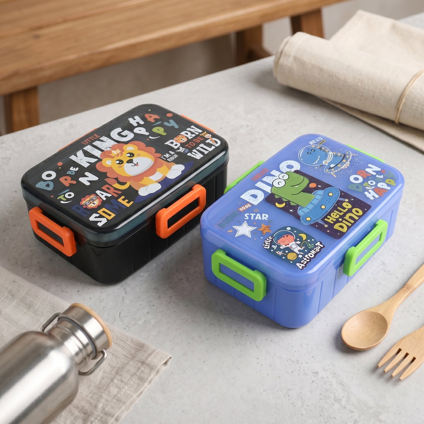 🌈🍱 Cute Kids Cartoon Lunch Box 🥰