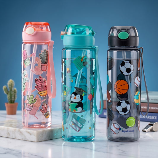 Kids Portable Cartoon Water Bottle – 750ml