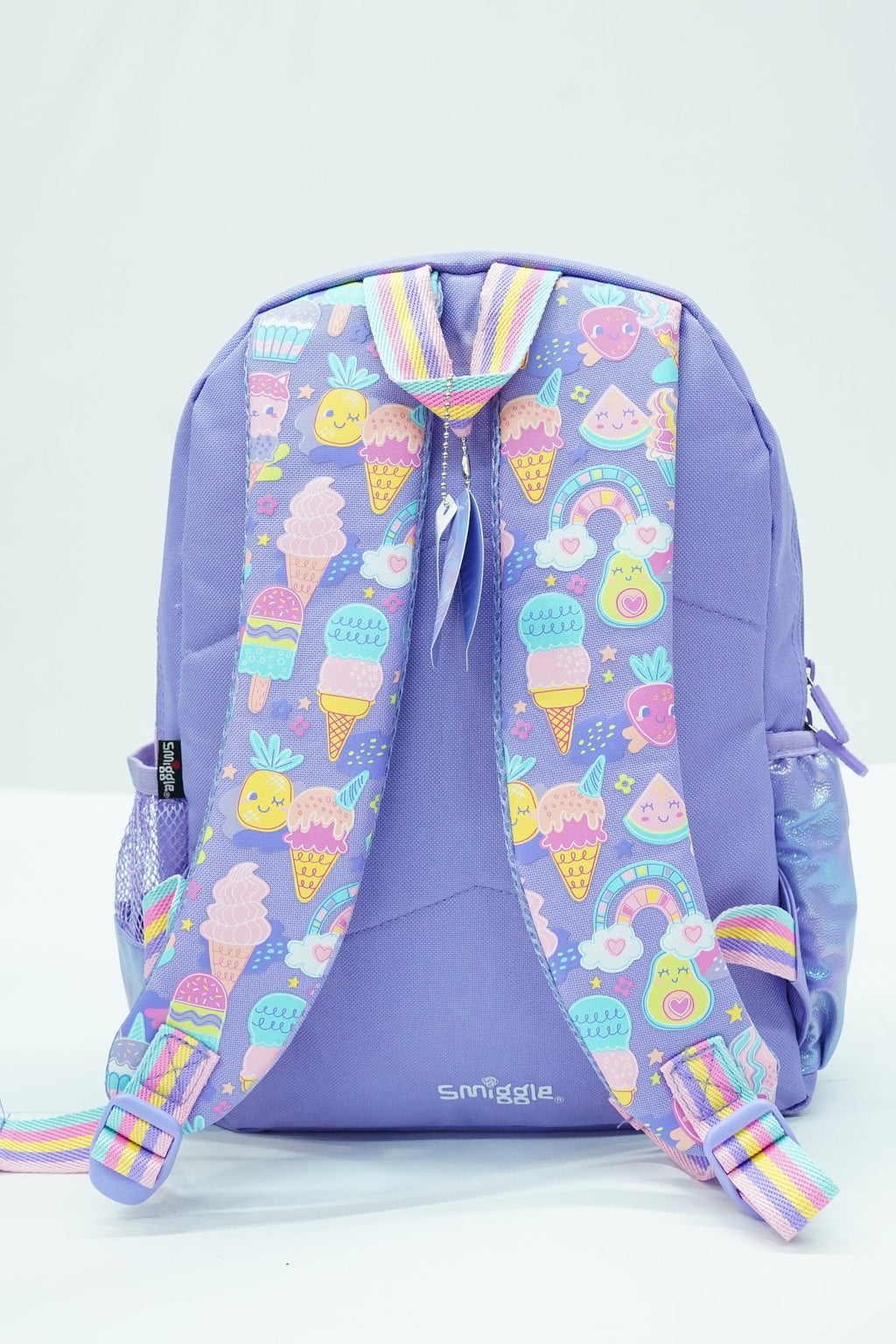 Smiggle Purple Junior Happy Tales Character Backpack