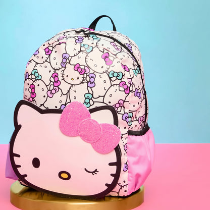 🎀🎒 Hello Kitty Kids School Backpack – 14 Inch ✨🌸