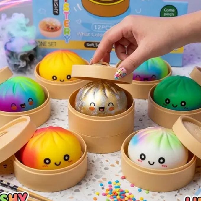 Squishy Bun – Fun Fidget Sensory Toy