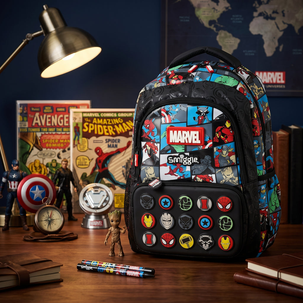 Smiggle Marvel School Bag