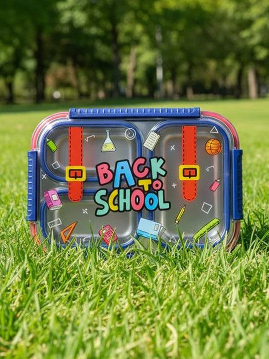 🍱✨ Back To School Stainless Steel Lunch Box 🎒🥪