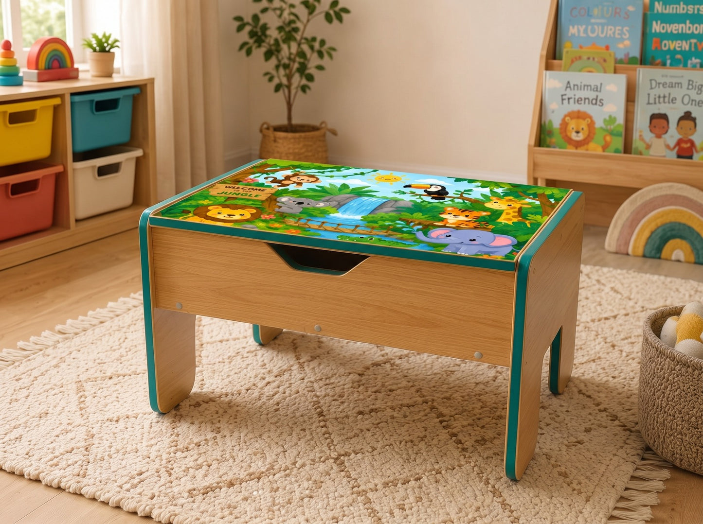 Kids Activity & Storage Table