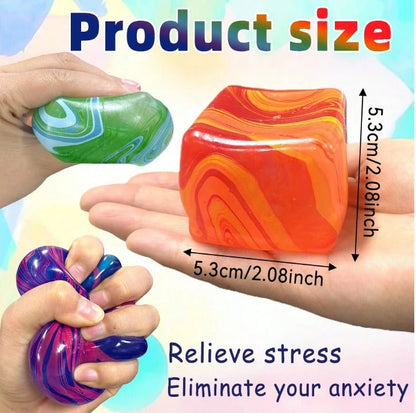 Unique Marble Effect Squishy Toy
