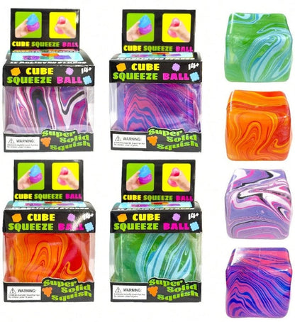 Unique Marble Effect Squishy Toy