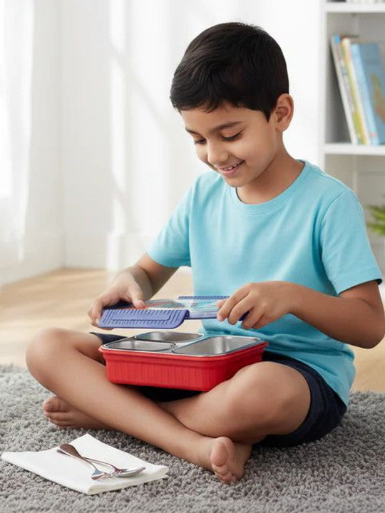 🍱✨ Back To School Stainless Steel Lunch Box 🎒🥪