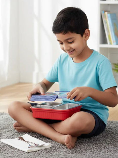 🍱✨ Back To School Stainless Steel Lunch Box 🎒🥪
