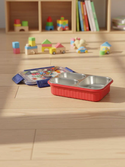 🍱✨ Back To School Stainless Steel Lunch Box 🎒🥪