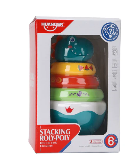 Huanger Dino Stacking Roly-Poly