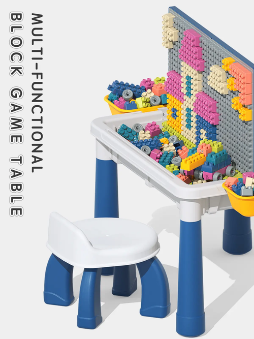 Multi-Functional Block Game Table
