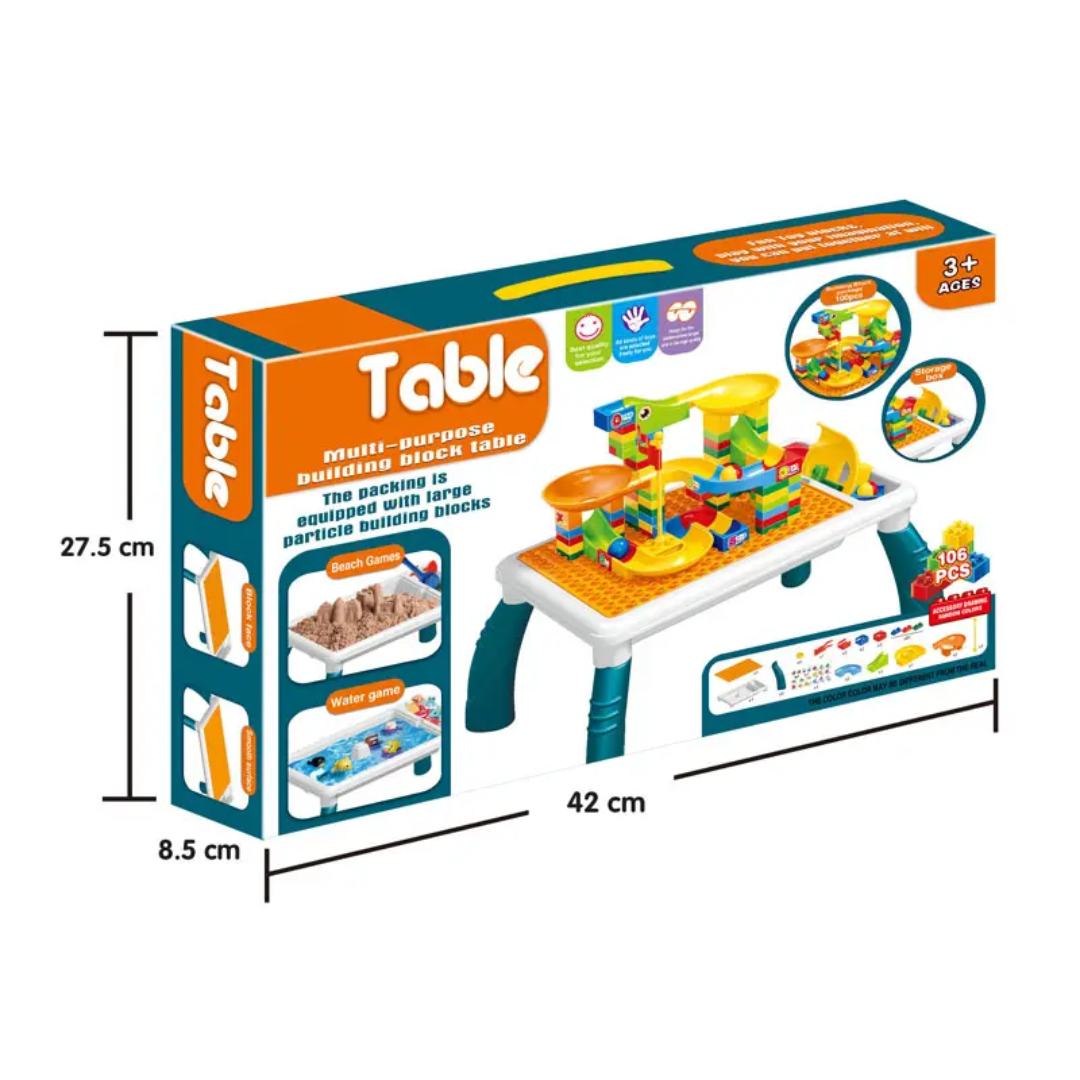 Multi-Functional Block Game Table
