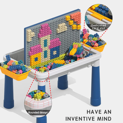 Multi-Functional Block Game Table
