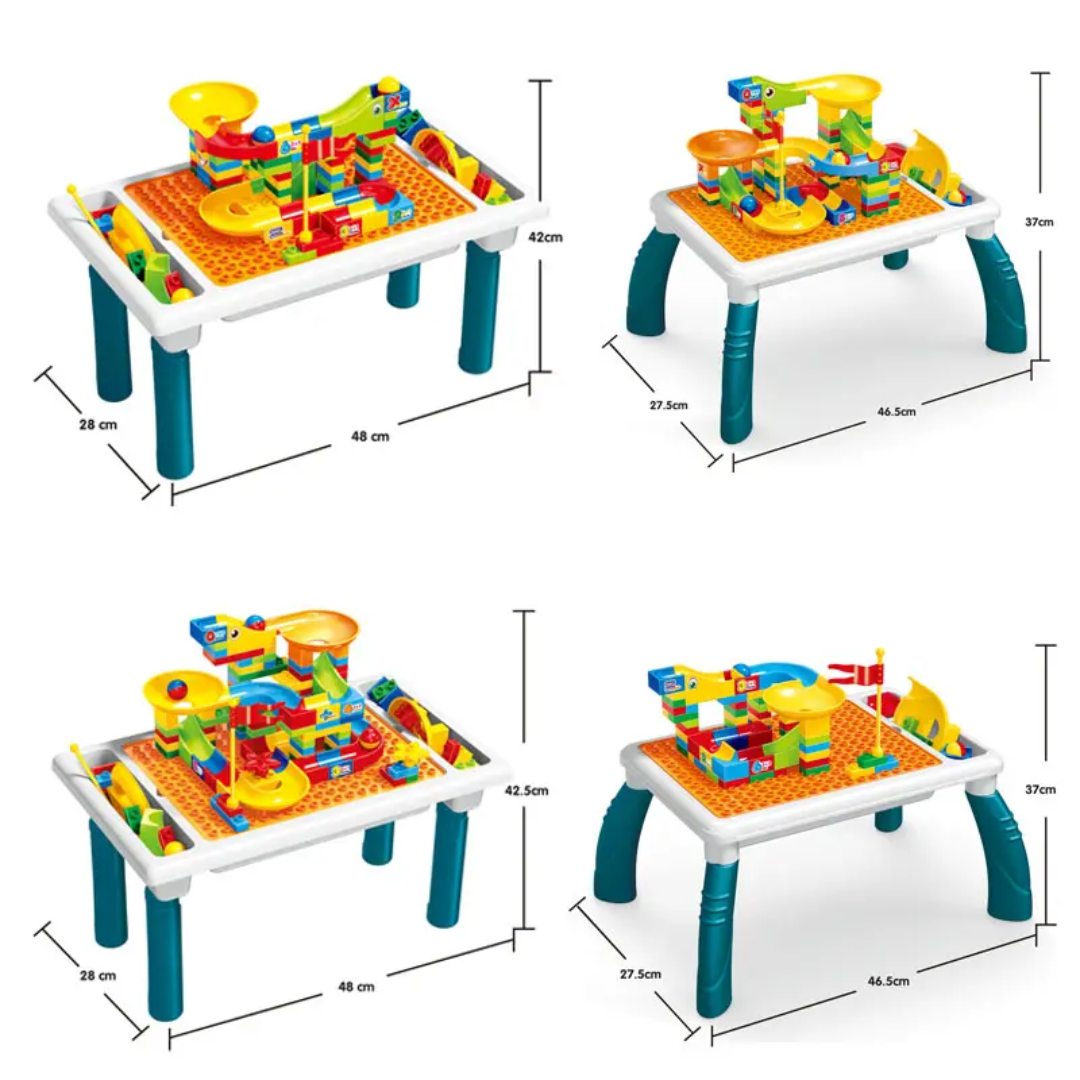 Multi-Functional Block Game Table