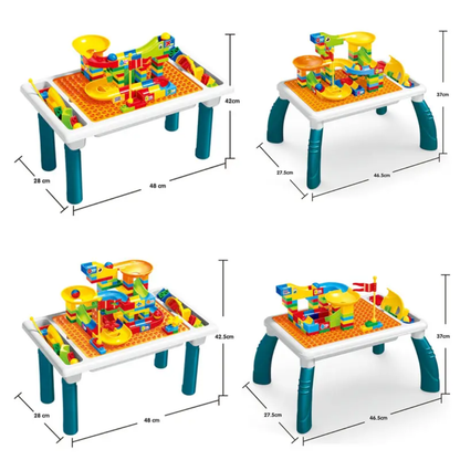 Multi-Functional Block Game Table