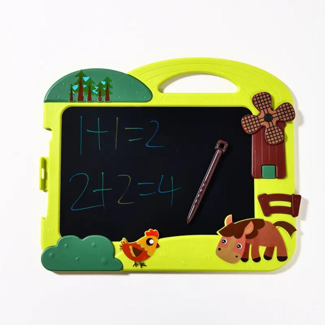 🖍️ Kids Farm-Themed Writing Board