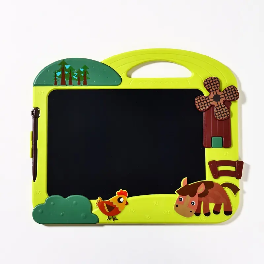 🖍️ Kids Farm-Themed Writing Board