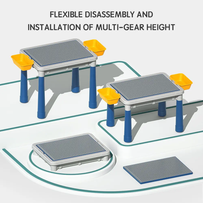 Multi-Functional Block Game Table
