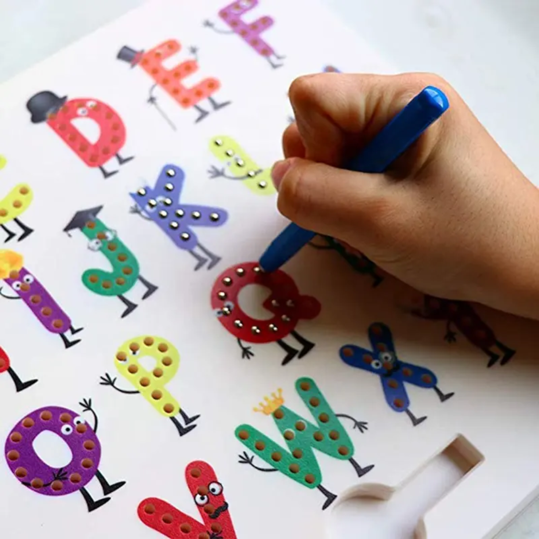 MAGNETIC STEEL BALL DRAWING BOARD