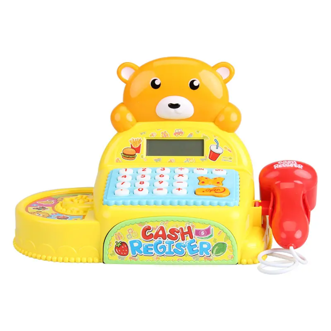 Kids toy cash register